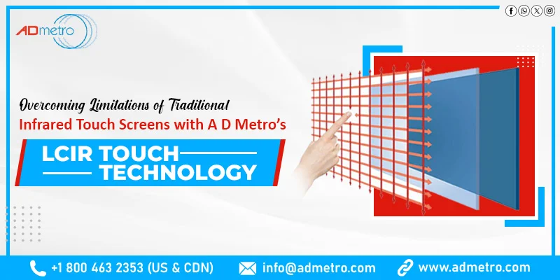 IR-Infrared Touch Screens
