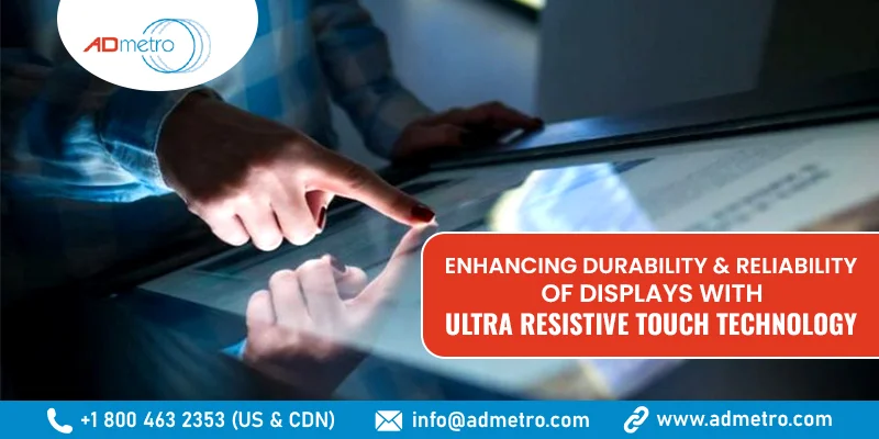 ULTRA resistive touch screens