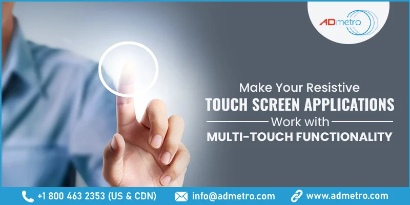 two-touch resistive controller
