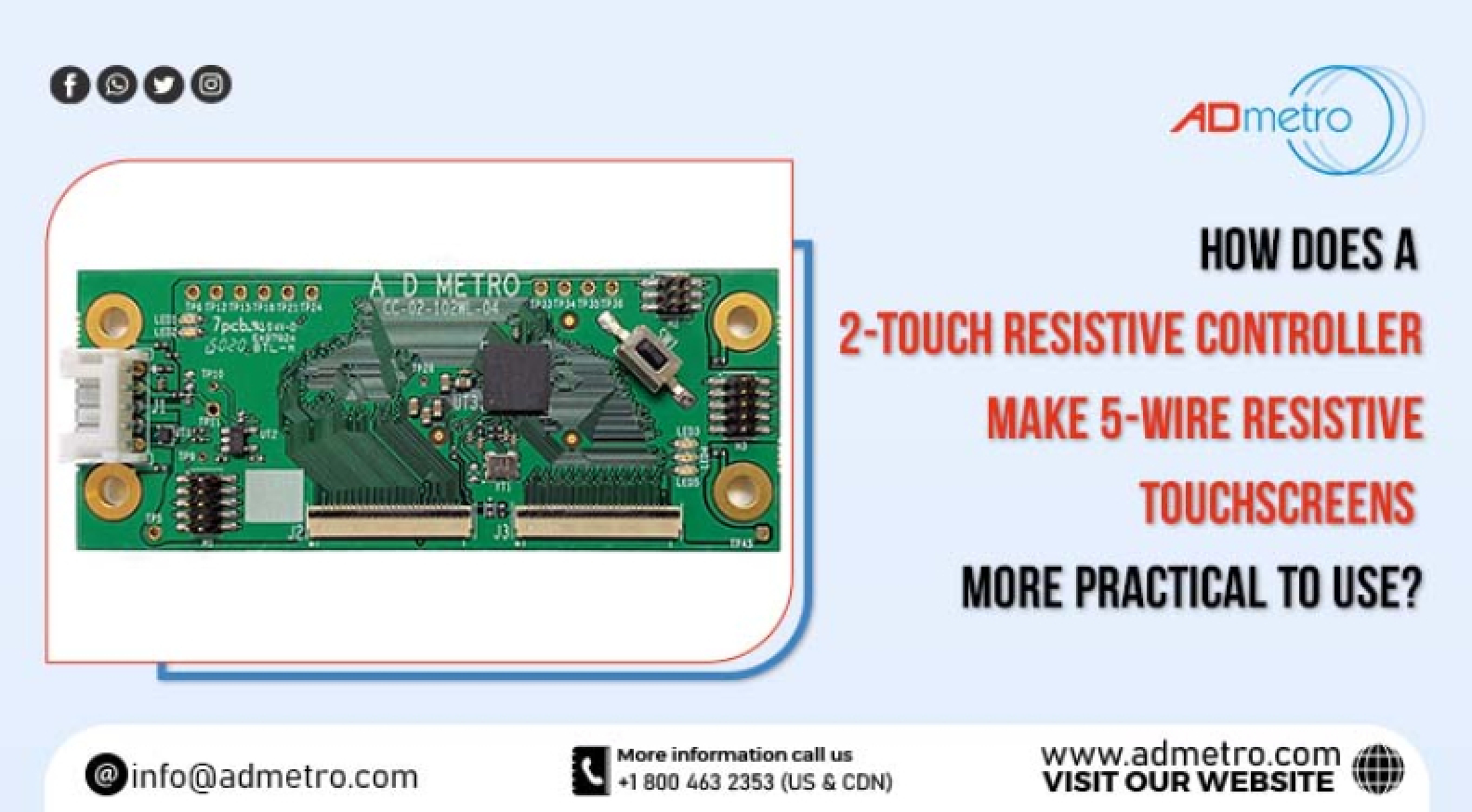 How Does a 2Touch Resistive Controller Make 5Wire Resistive